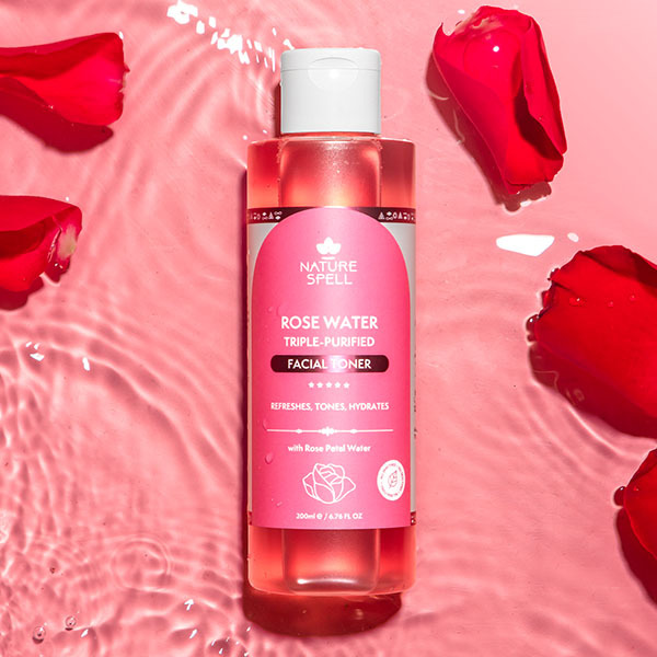 Tonico viso all'acqua di rose Nature Spell