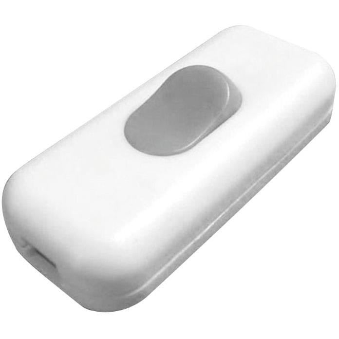 Interruptor unipolar luminiscente ZENITECH - Blanco