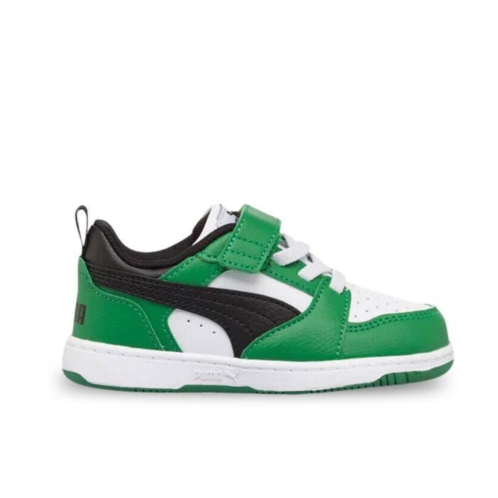 Zapatillas Puma Rebound V6 Lo Ac+ Inf para bebés y niños pequeños, color blanco, 397420-05
