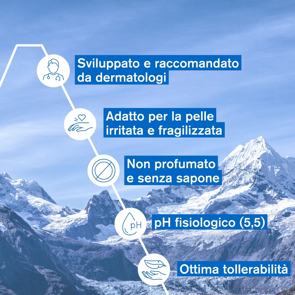 BARIÉDERM-CICA Gel Detergente Viso e Corpo - Bagno e Doccia, Gel detergente viso