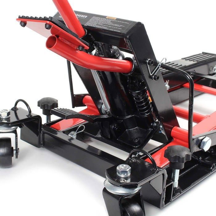Plataforma elevadora para motocicletas de 680 kg, soporte de montaje para ATV y quads.