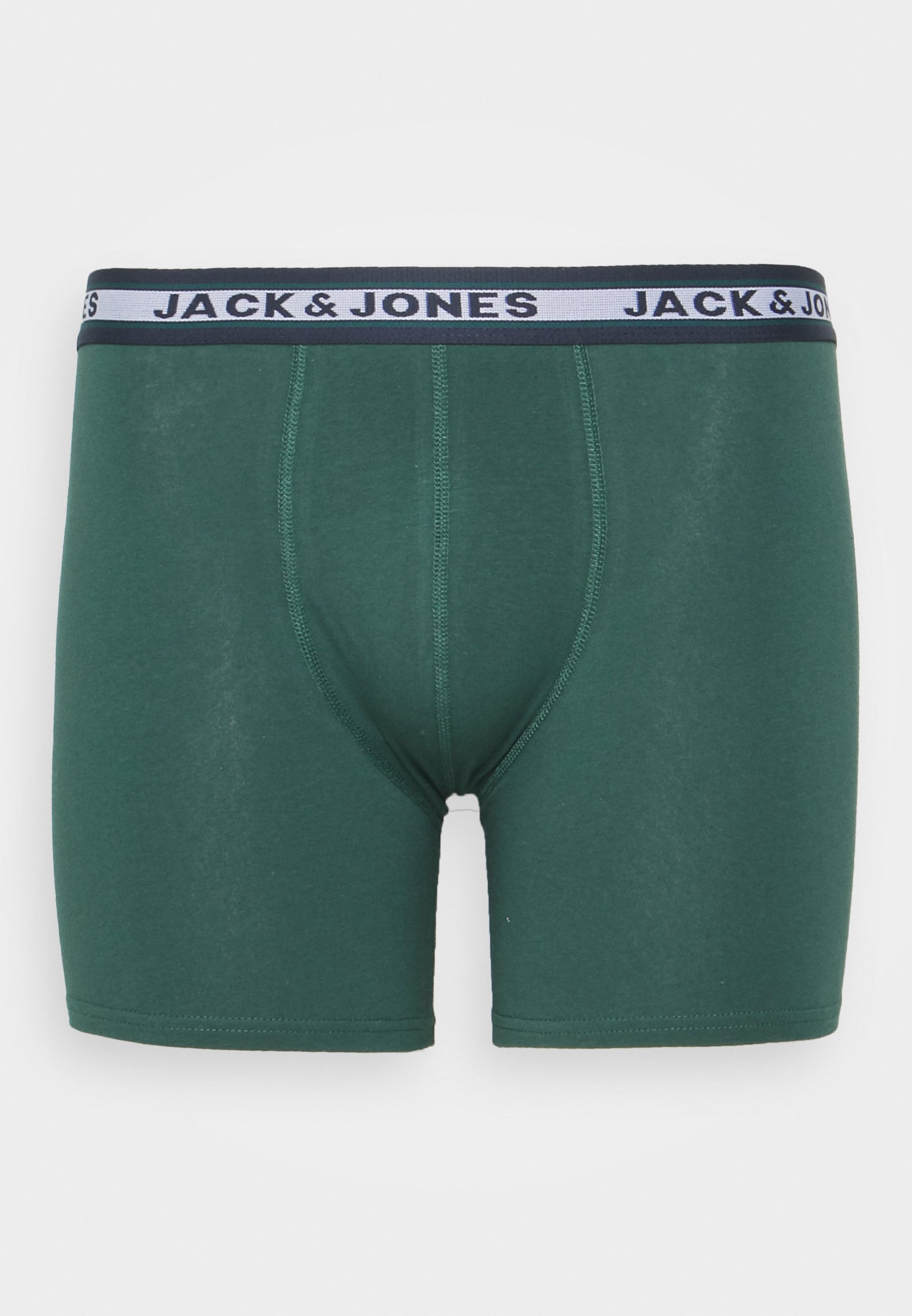 Jack & Jones JACOLIVER PLUS TRUNKS 5 PAC - Caleçon - dark grey melange