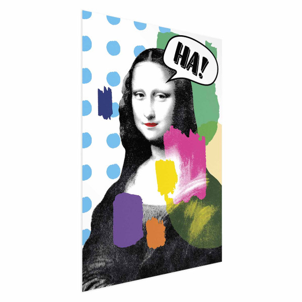 Plakat Mona Lisa Pop-art 21x30 cm