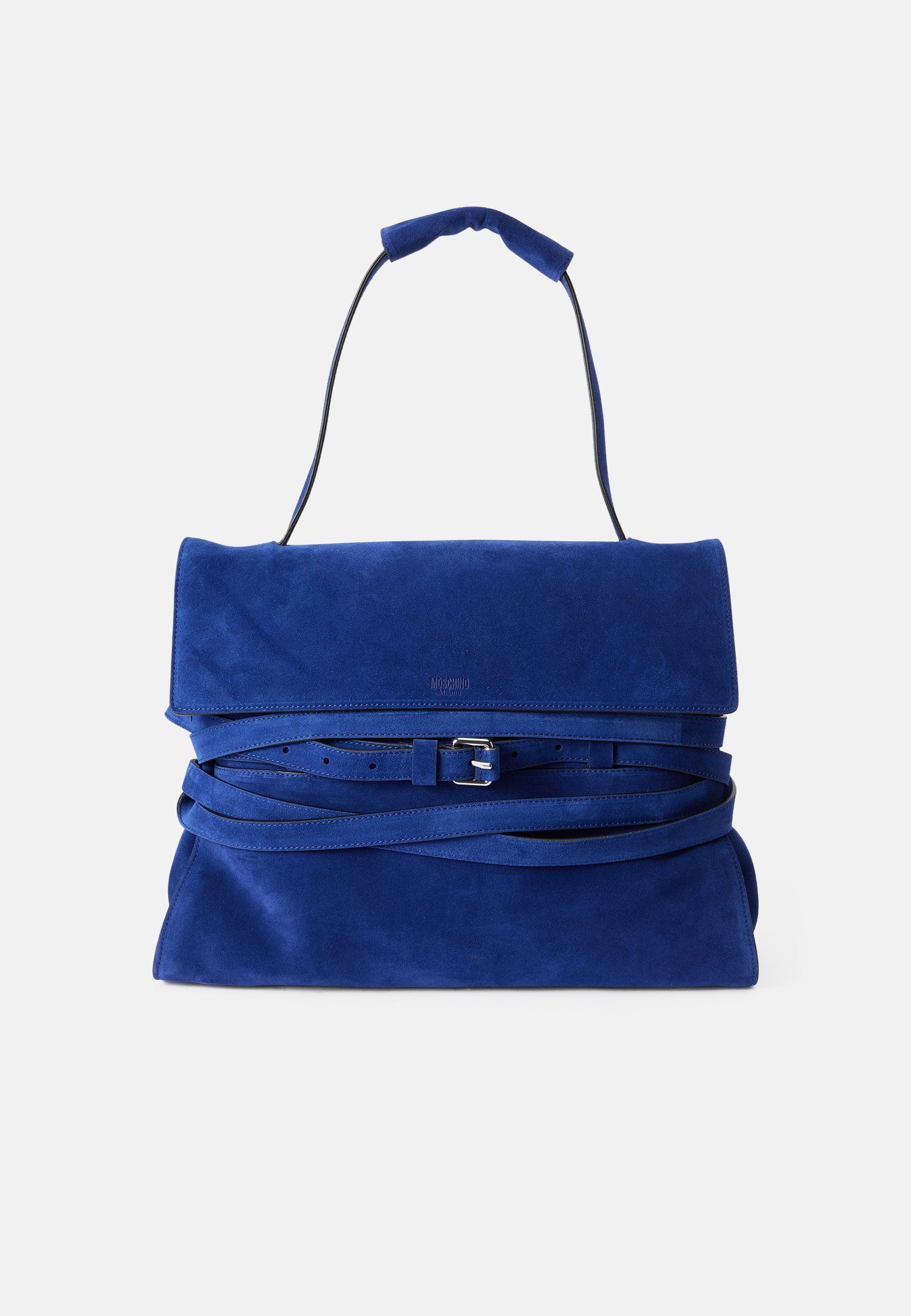 MOSCHINO BORSA - Kabelka - modrá