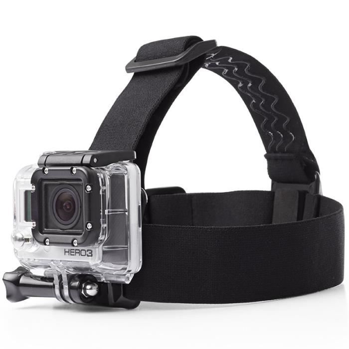 Camera accessory, Helmet mount with head strap for GoPro, GoPro Hero 5 4 3 2, Xiaomi, Xiomi Yi [B659037861]
