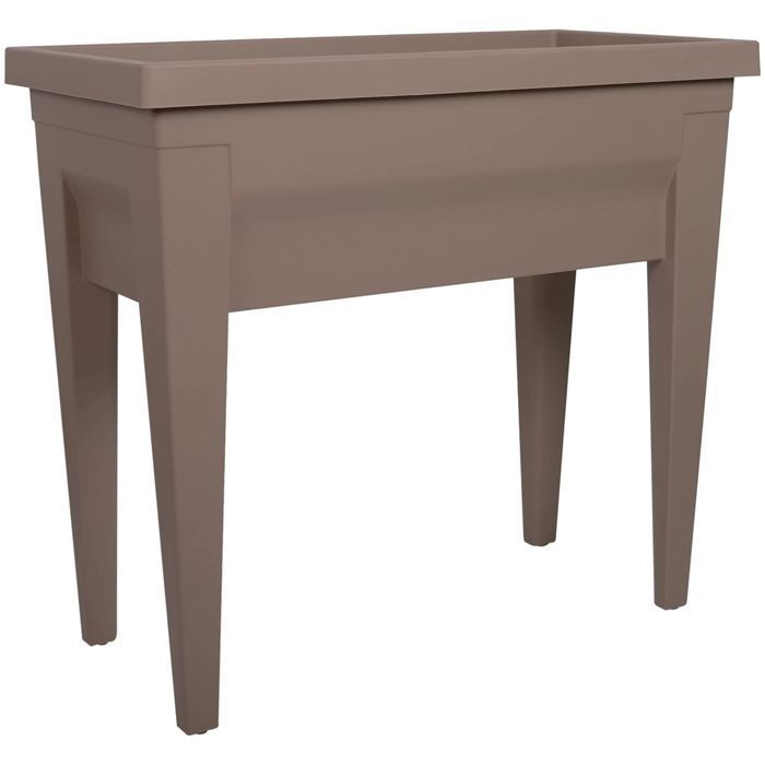 Espace potager sur pieds - EDA - Veg&Table City - 57 L - Table de culture sur pieds -  76 x 38,5 x H. 68 cm - Taupe