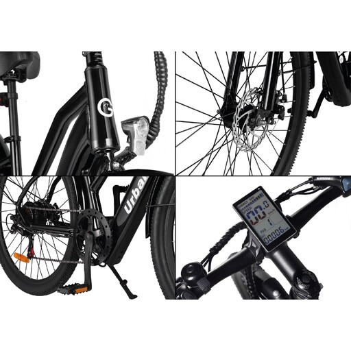 Bicicleta Eléctrica Urbanglide F3 250w - 25km/h- Autnomía 60 Km*