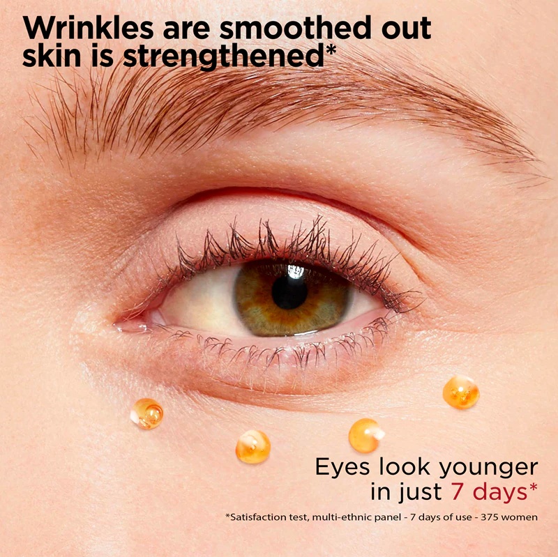 Clarins Double Serum Eye serum proti gubam za predel okoli oči z negovalnim učinkom