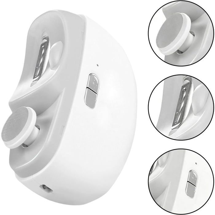 Nail pain électrique-nail pain automatique-avec lumière led et verrouillage de sécurité pour coupe-ongles électriques-pour manucure