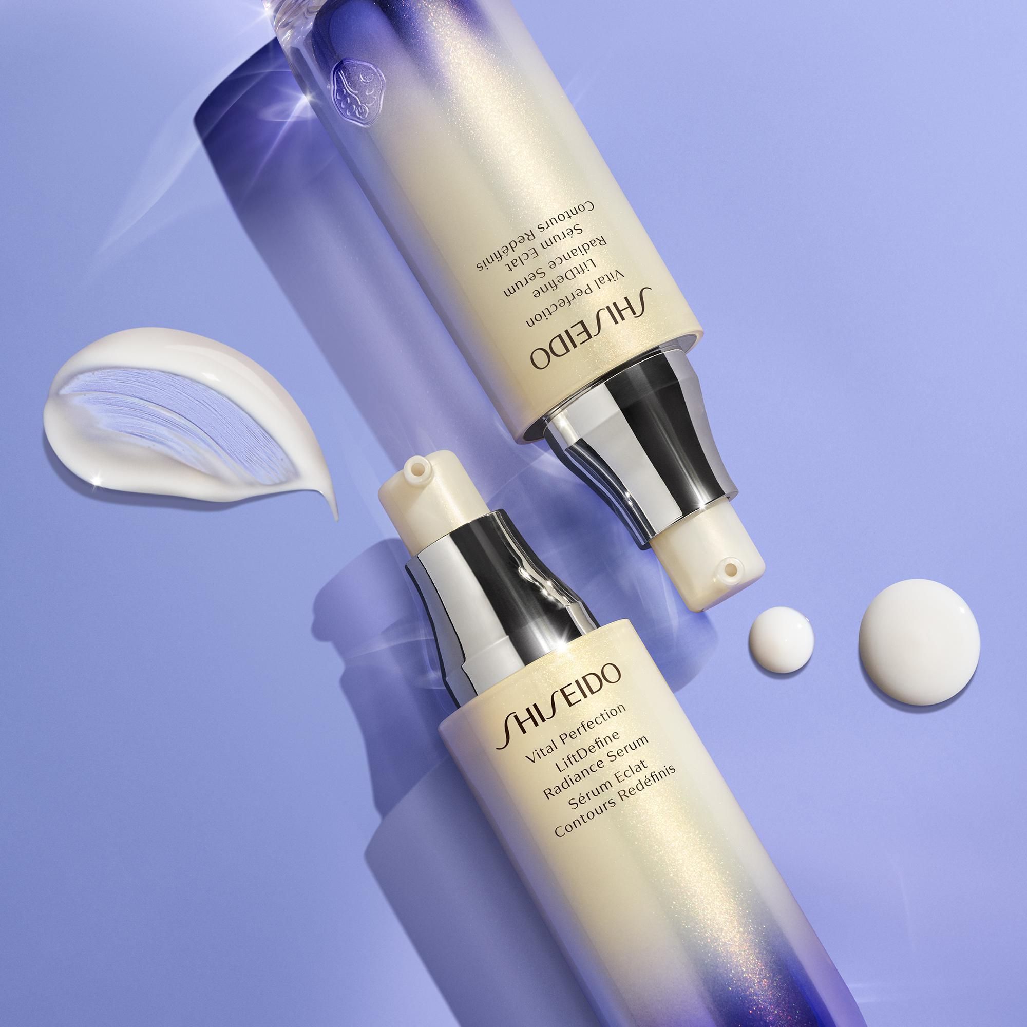 Vital Perfection LiftDefine Radiance nostiprinošs serums Luksusa līdzeklis pret grumbām un novecošanos