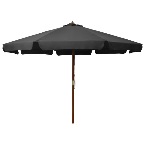 Parasol ogrodowy Antracyt  vidaXL