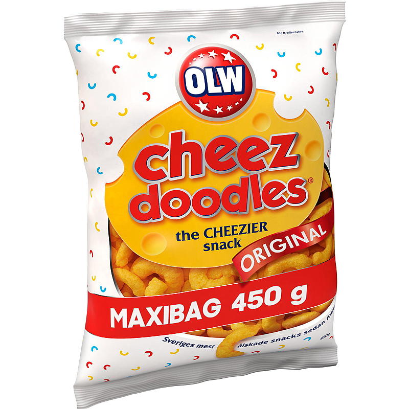 OLW Cheez doodles maxi busta da 450 g OLW