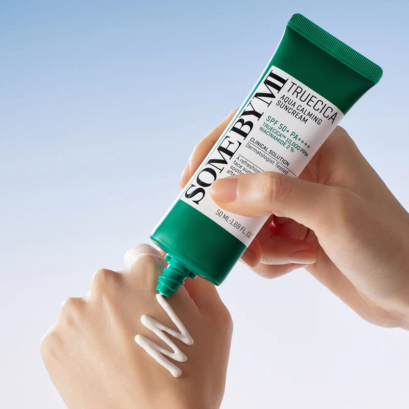 Zklidňující opalovací krém Some By Mi Truecica Aqua SPF 50+