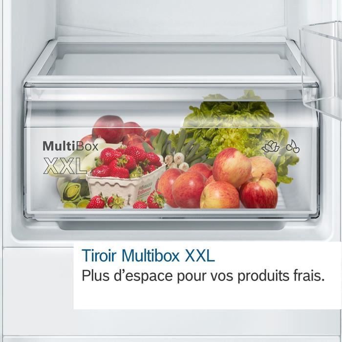 Frigorifero-congelatore da incasso BOSCH SER2-KIV87NSE0 - 2 porte - 270 L - Classe energetica E