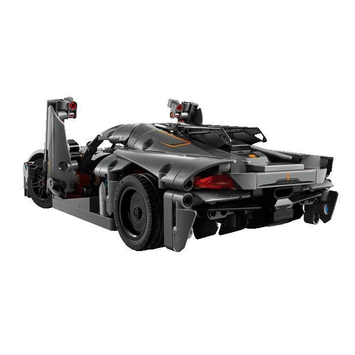 LEGO TECHNIQUE 42173 Koenigsegg Jesko Absolut Grey Hypercar Gifts Toys Collectibles 10+