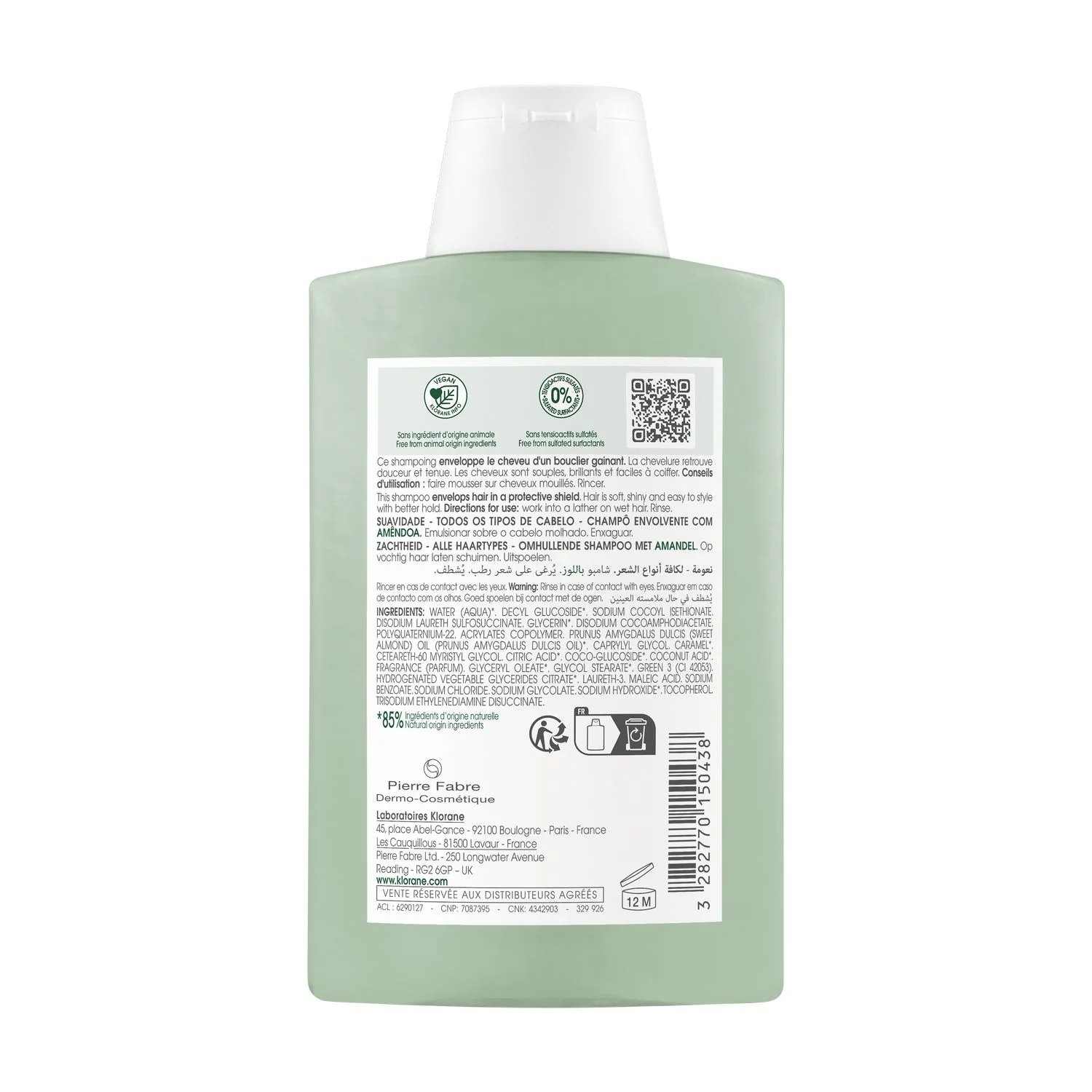 Latte di Mandorla Shampoo Rinforzante al latte di Mandorla - Shampoo Rinforzante