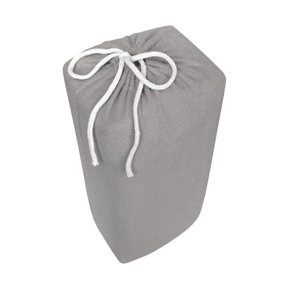 Supersoft terry stretch -aluslakana, 180-200 x 200 cm, harmaa