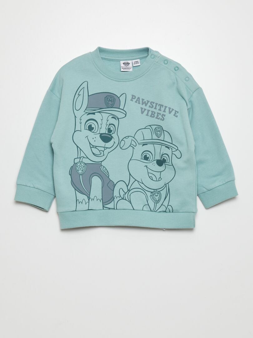 Paw Patrol-sweatshirt met print - BLAUW