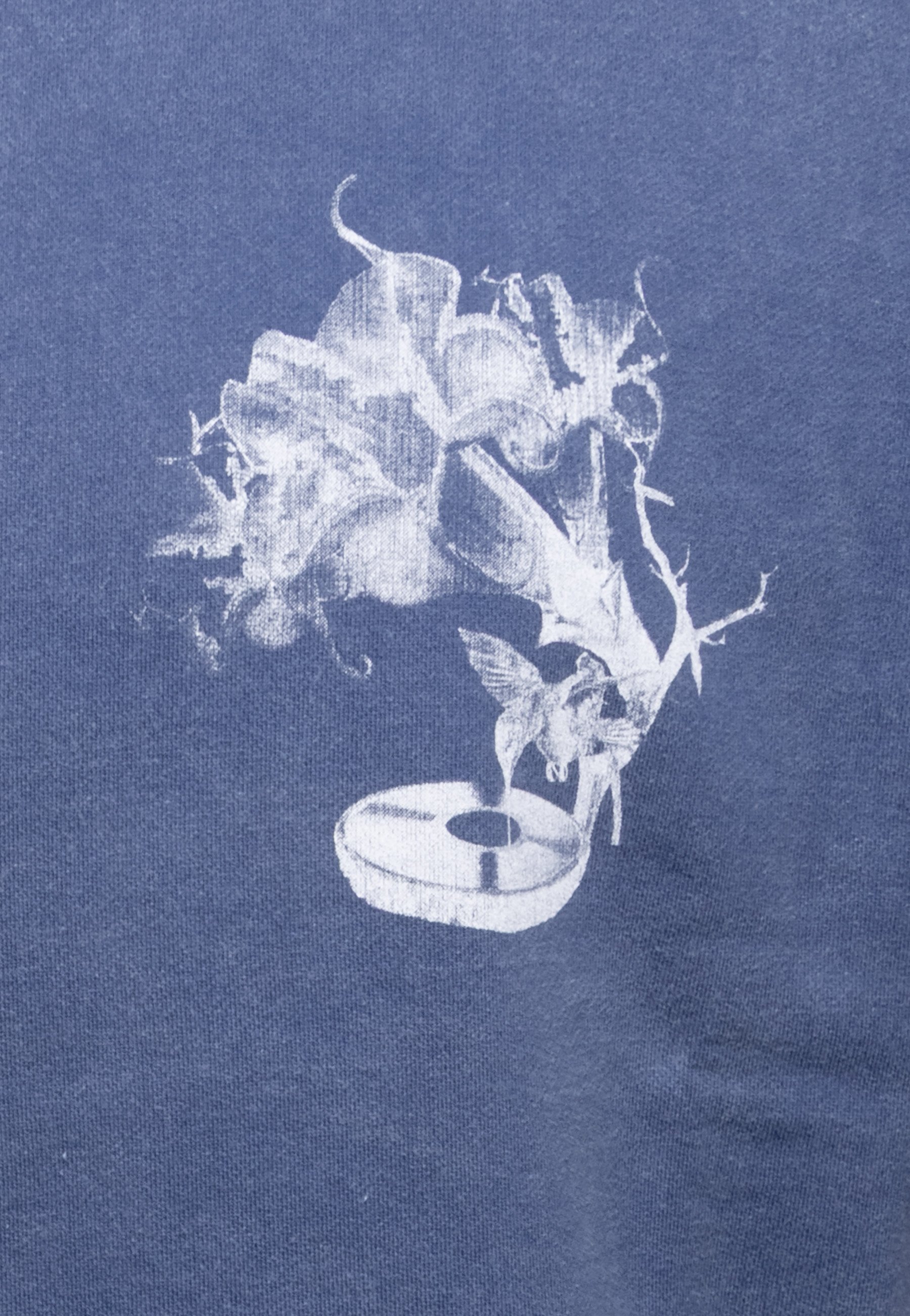 Sweat-shirt Filling Pieces - bleu