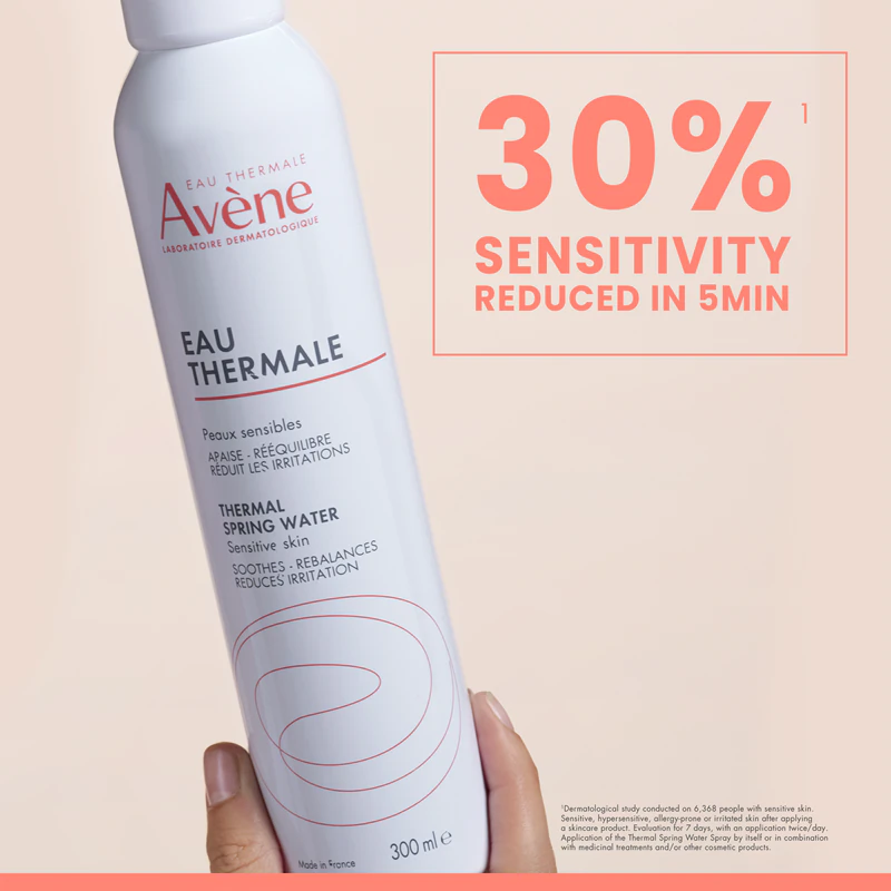 Avène Eau Thermale embalagem prática para acalmar