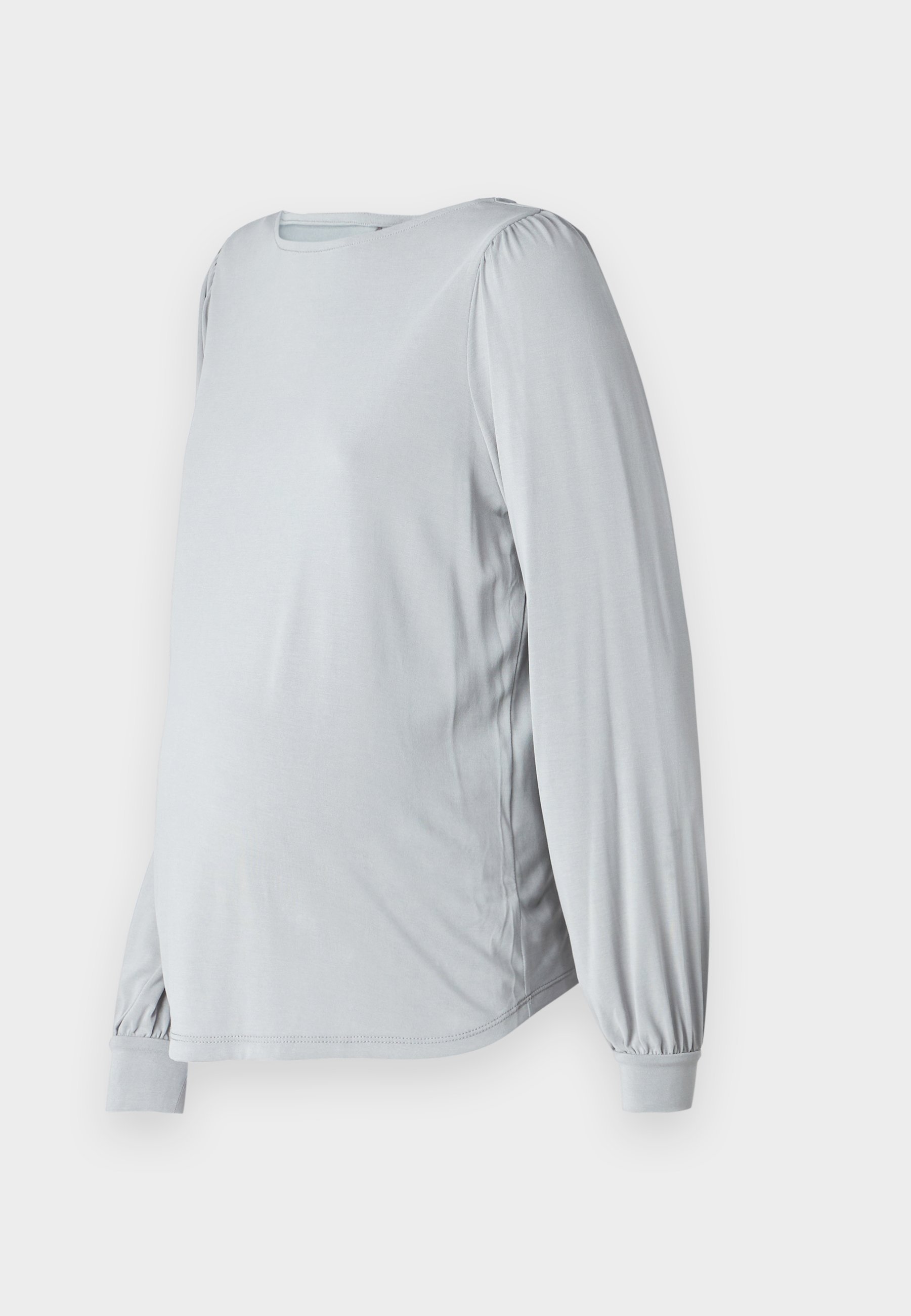 ONLY MATERNITY OLMFREE - Top met lange mouwen - ultiem grijs