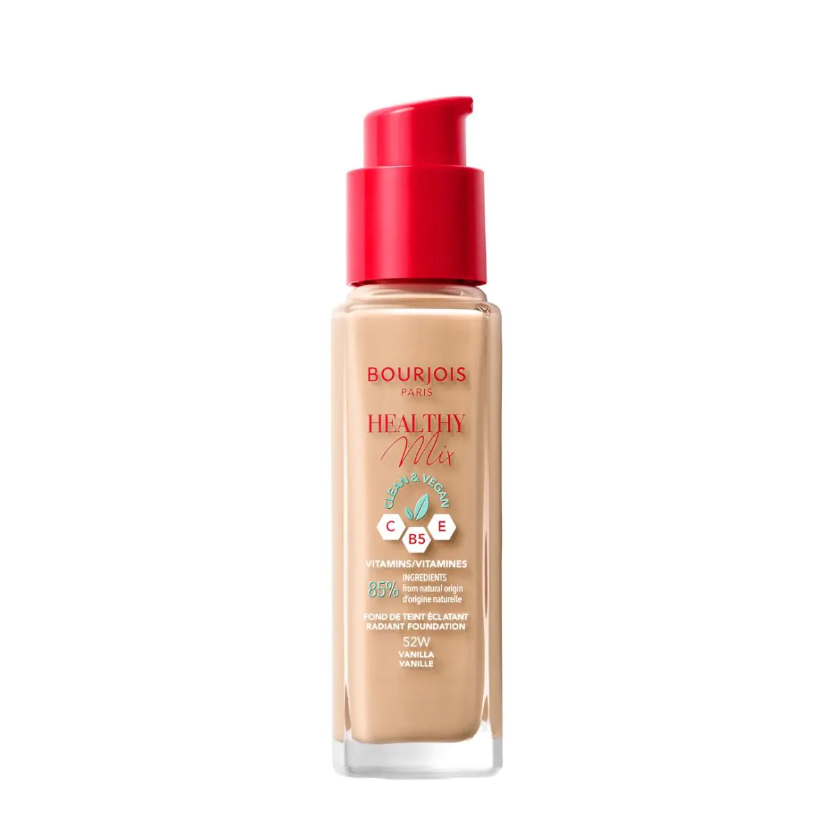 Bourjois Healthy Mix Clean & Vegan 52 Vanilla Podkład do twarzy