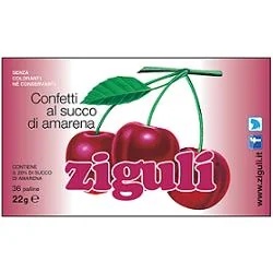 Voedingssupplement ZIGULÌ Zigulì Amarena Blister 36 bollen