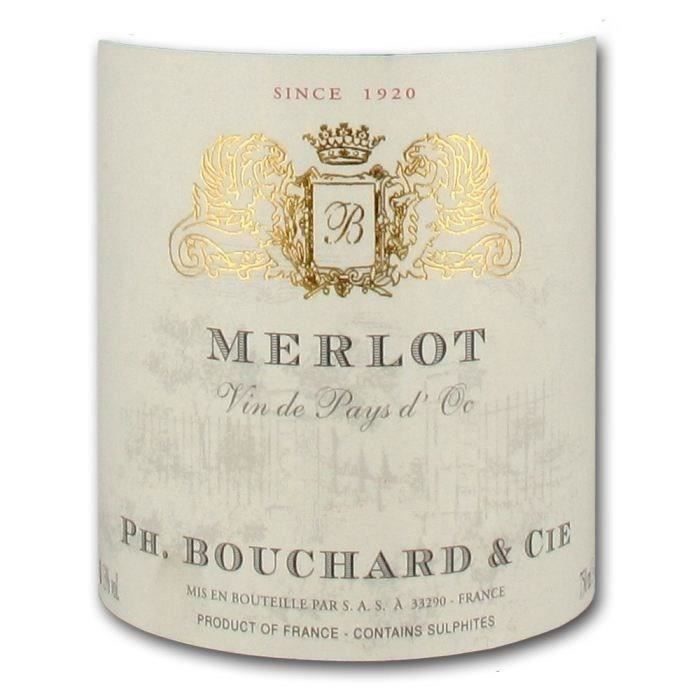 Philippe Bouchard Merlot – Rotwein aus dem Languedoc-Roussillon 2022