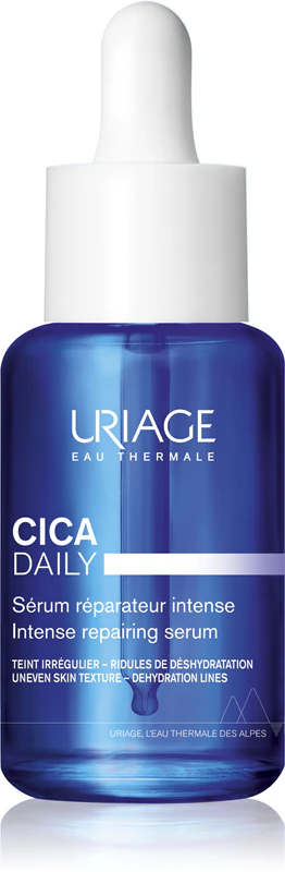Uriage Cica Sérum Reparador Diário Intenso, sérum regenerador para pele fragilizada.