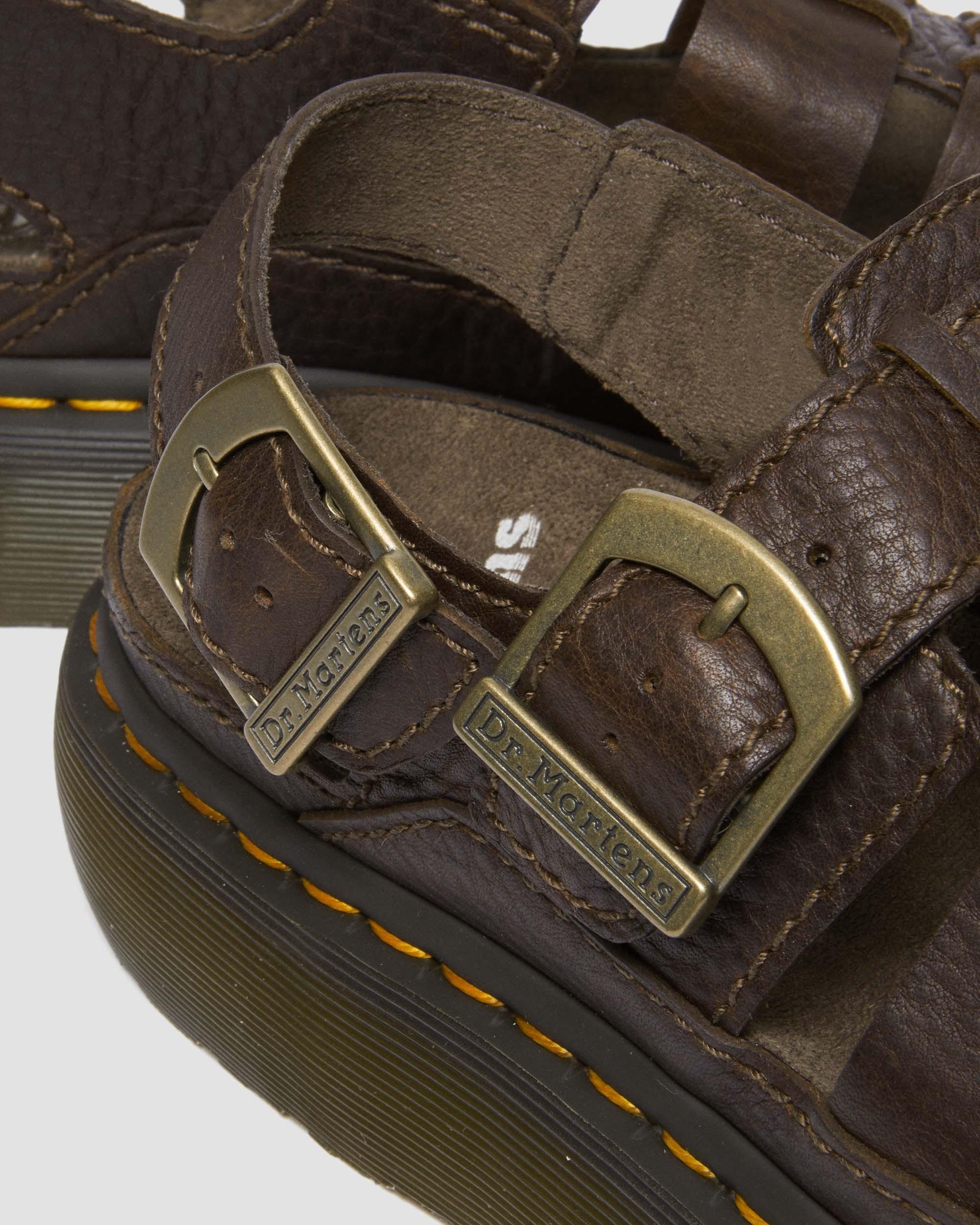 Wrenlie Leder Fisherman Sandalen