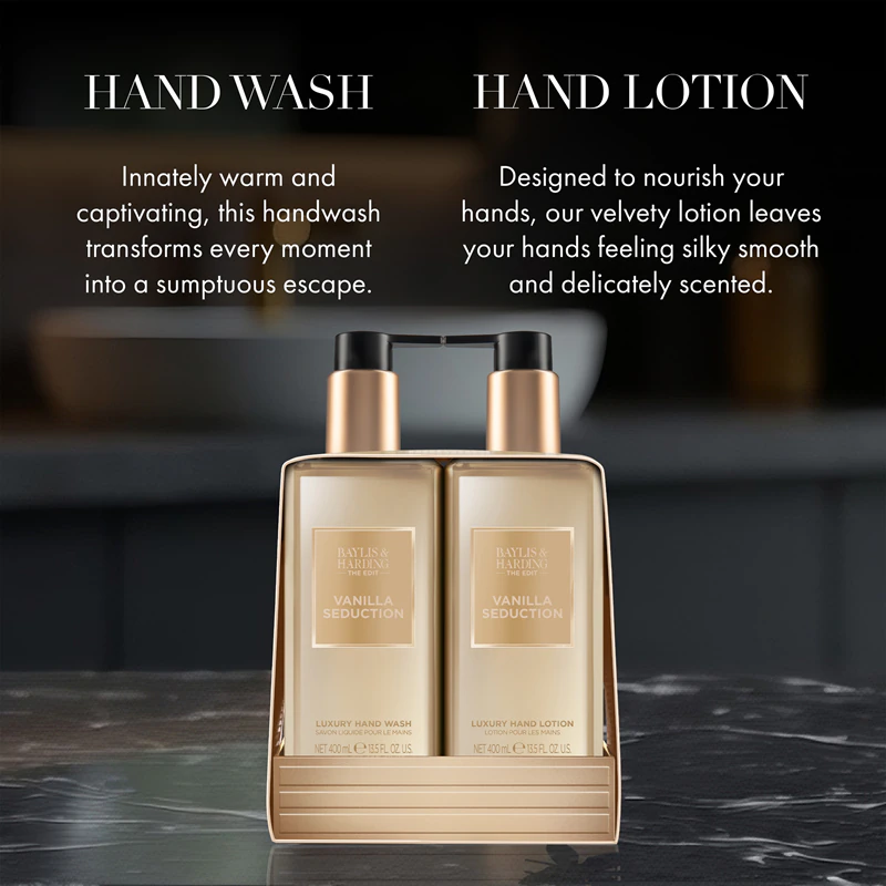 Conjunto de presente para mãos Baylis & Harding The Edit Vanilla Seduction