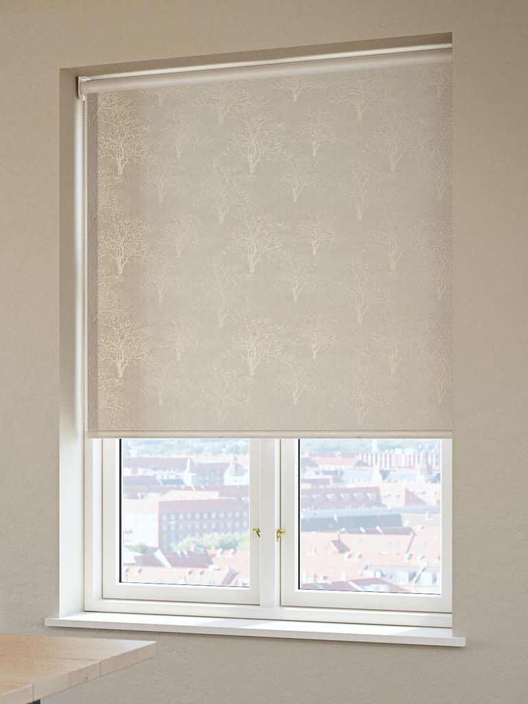 YNGEN YNGEN gaismu necaurlaidīgas rullo žalūzijas 60x170cm dabīgā krāsā