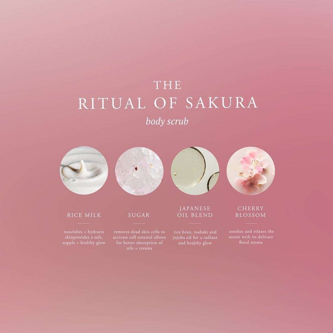 Rituals Körperpeeling „The Ritual of Sakura“ – 250 Gramm