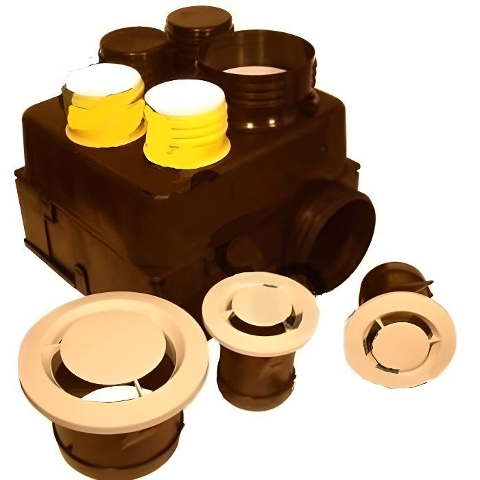 KIT COMPLETO DE VENTILACIÓN MVHR DE 2 VELOCIDADES - 2 AÑOS DE GARANTÍA