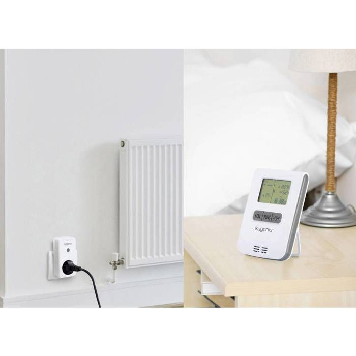 Heizungssteuerungsset – SYGONIX – RS2W – Kabellos – 150 m Reichweite – 3500 W Leistung