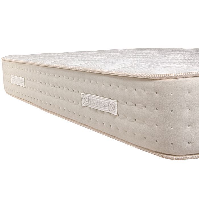Colchón reversible MEKA de 180x200 cm, fabricado en espuma de alta densidad, zonas de descanso independientes, firme, lado verano/invierno, 26 cm de grosor.