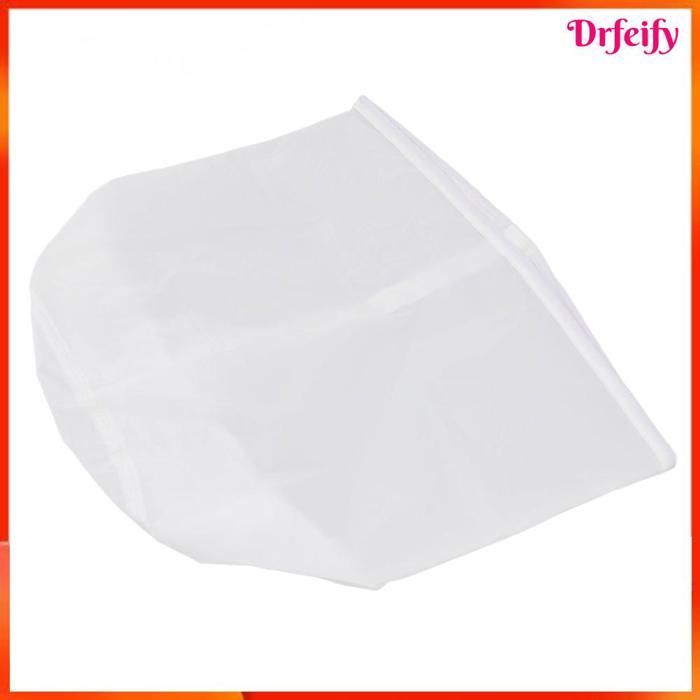 Akozon Sacchetto per gocciolamento da 5 galloni, sacchetto per birrificazione a maglia extra fine per piscina, motore, viola (25 micron)