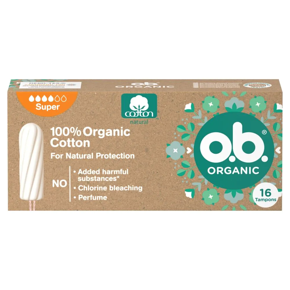 o.b. Organic Tampony Super