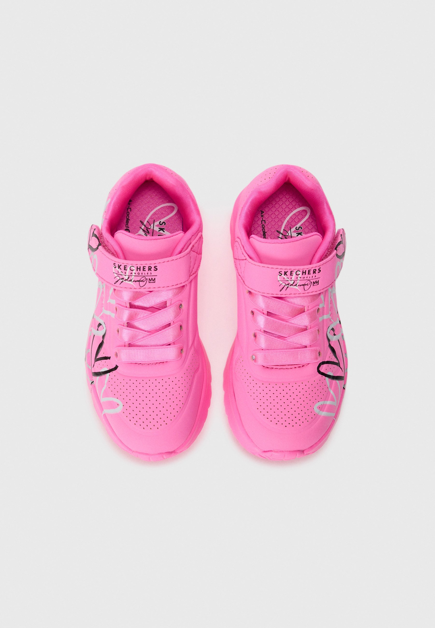Skechers UNO LITE - Trampki - różowy/wielokolorowy