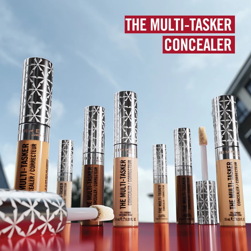 Rimmel Multi-Tasker 24 stundu korektors, kas samazina nepilnības.