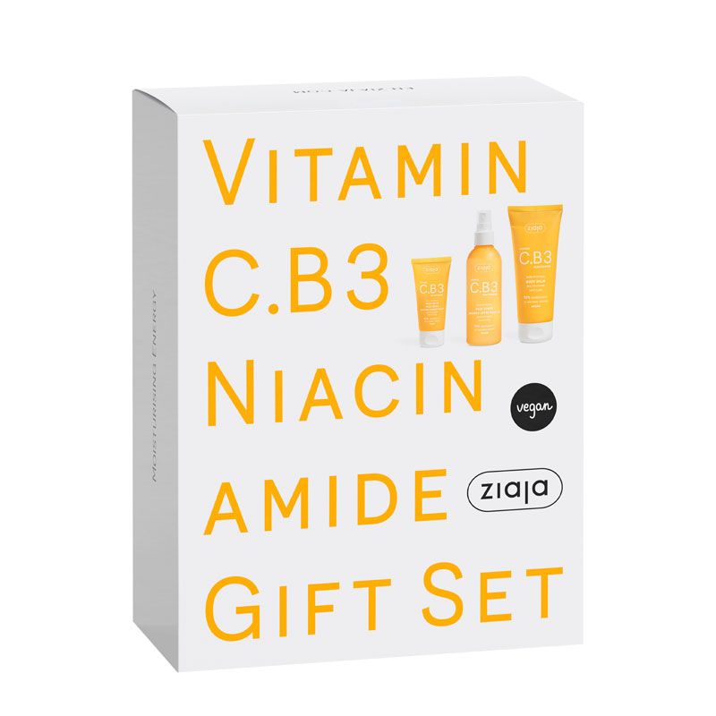 Set s vitaminom C, B3 i niacinamidom Kutije za kremu