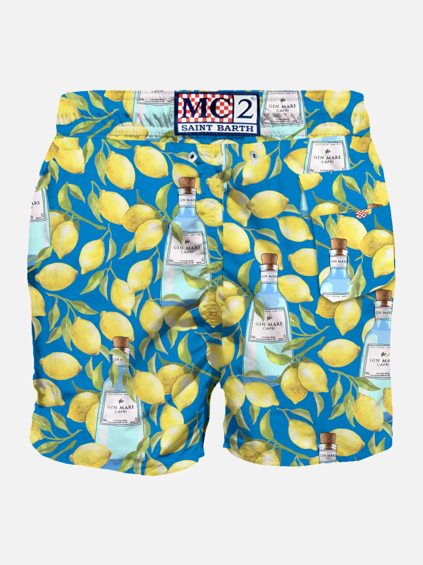 Costume da bagno da uomo classico con stampa Limoni | GIN MARE EDIZION