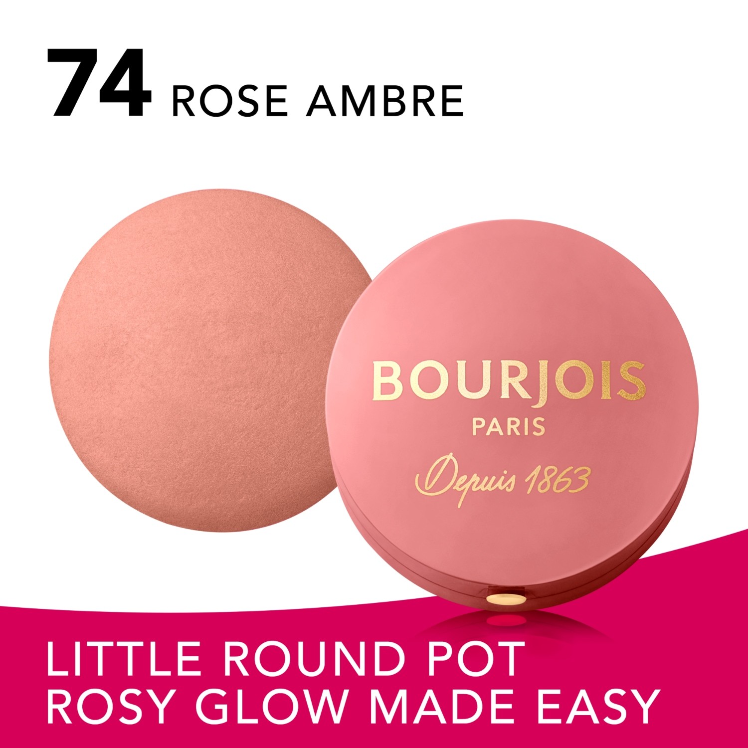 Bourjois rumenilo Little Round Tiegel - 2 g