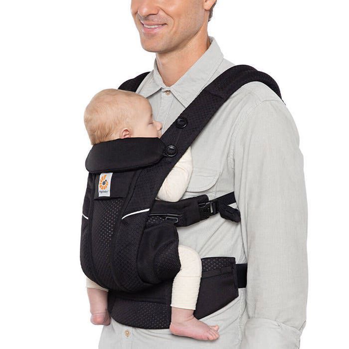 Porte-bébé Ergobaby Omni Breeze - SoftFlex Mesh : Noir Onyx