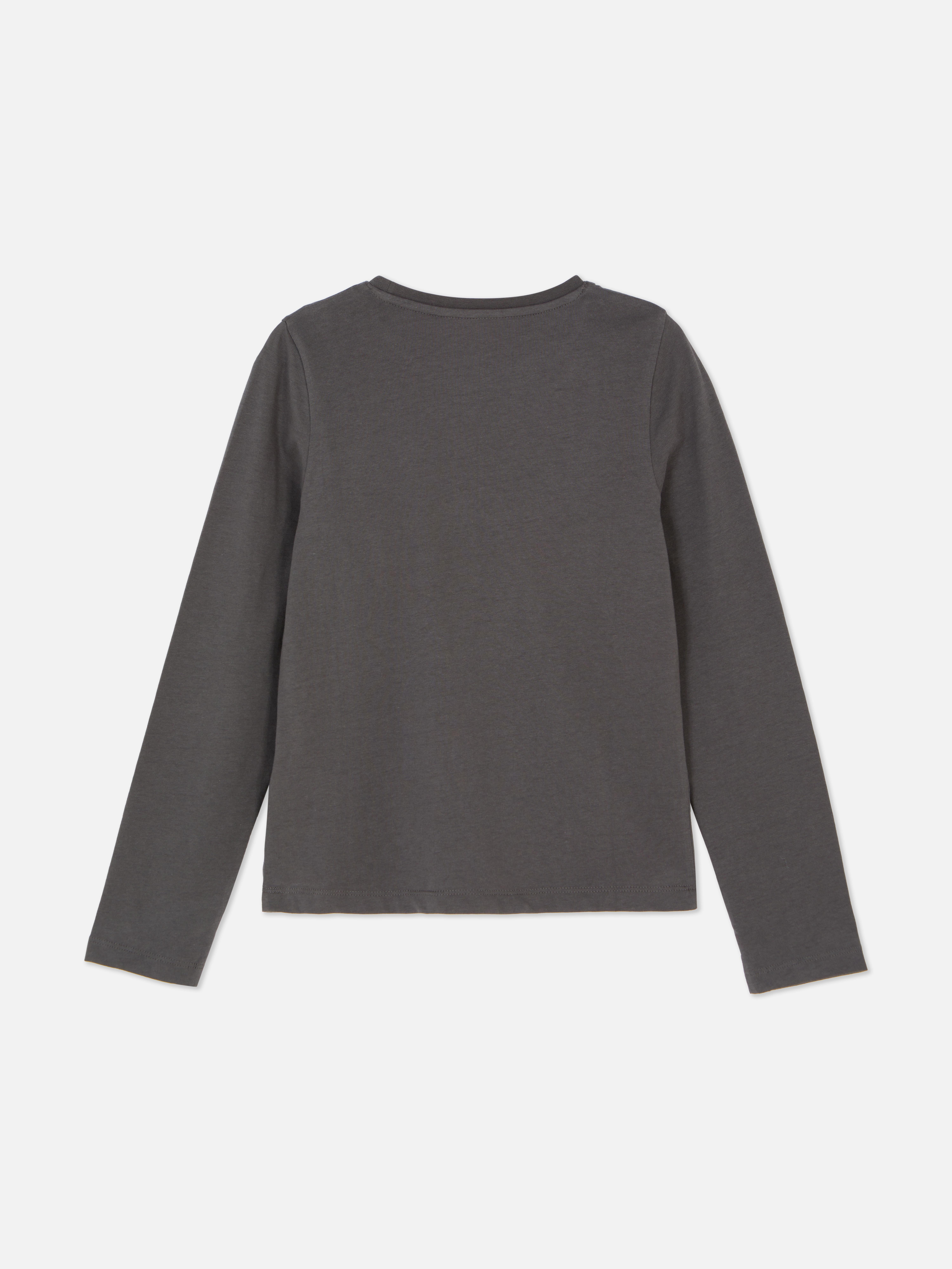 Langarmshirt mit Einhornmotiv Dieses Langarmshirt mit Rundhalsausschnitt und Einhornmotiv verzaubert jeden Kleiderschrank