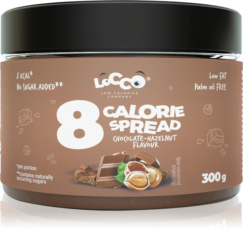 Locco 8 Calorias Creme doce sem adição de açúcar