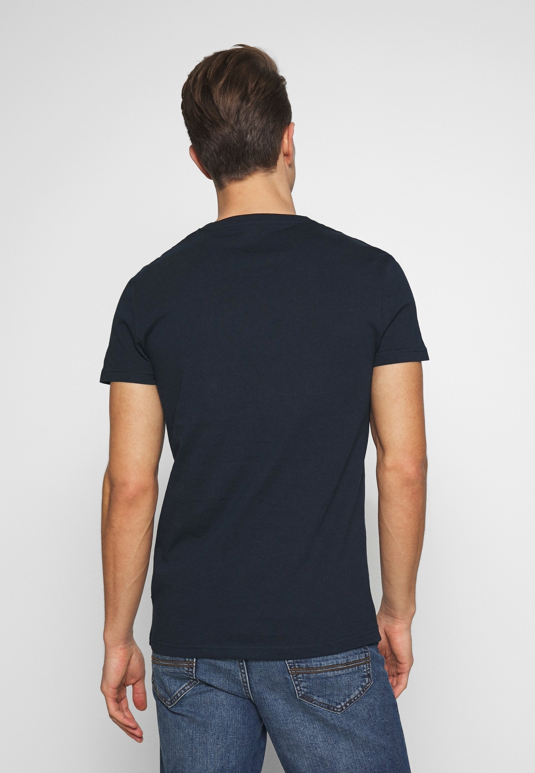 Camiseta básica Pier One - azul escuro