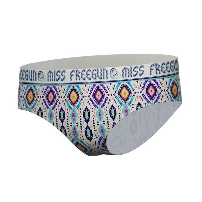 FREEGUN Confezione da 4 boxer - Mutandine in microfibra originali da ragazza