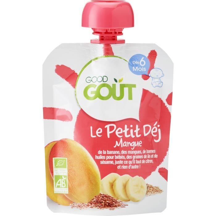 Good Goût Le Petit Dèj Mangozakje +6m Bio 70g