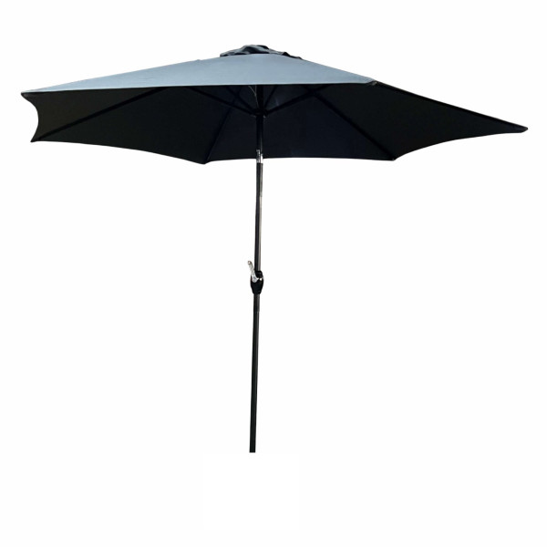 Parasol ogrodowy ORIENT z regulacją szary  270x270x235 cm